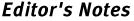 Editor's Notes